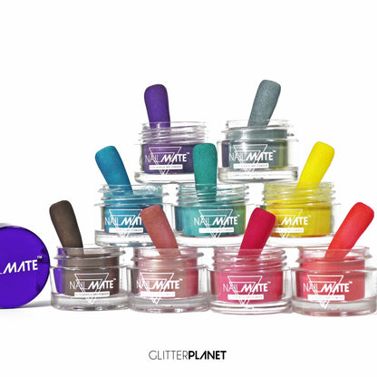 Coloured Acrylic Set x 9 | Metallic