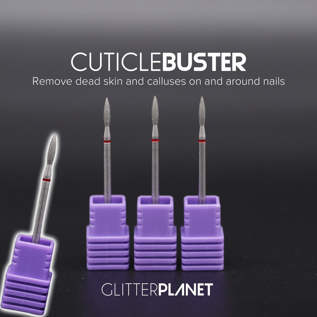 Cuticle Buster Flame Diamond Burr - Cuticle Bit