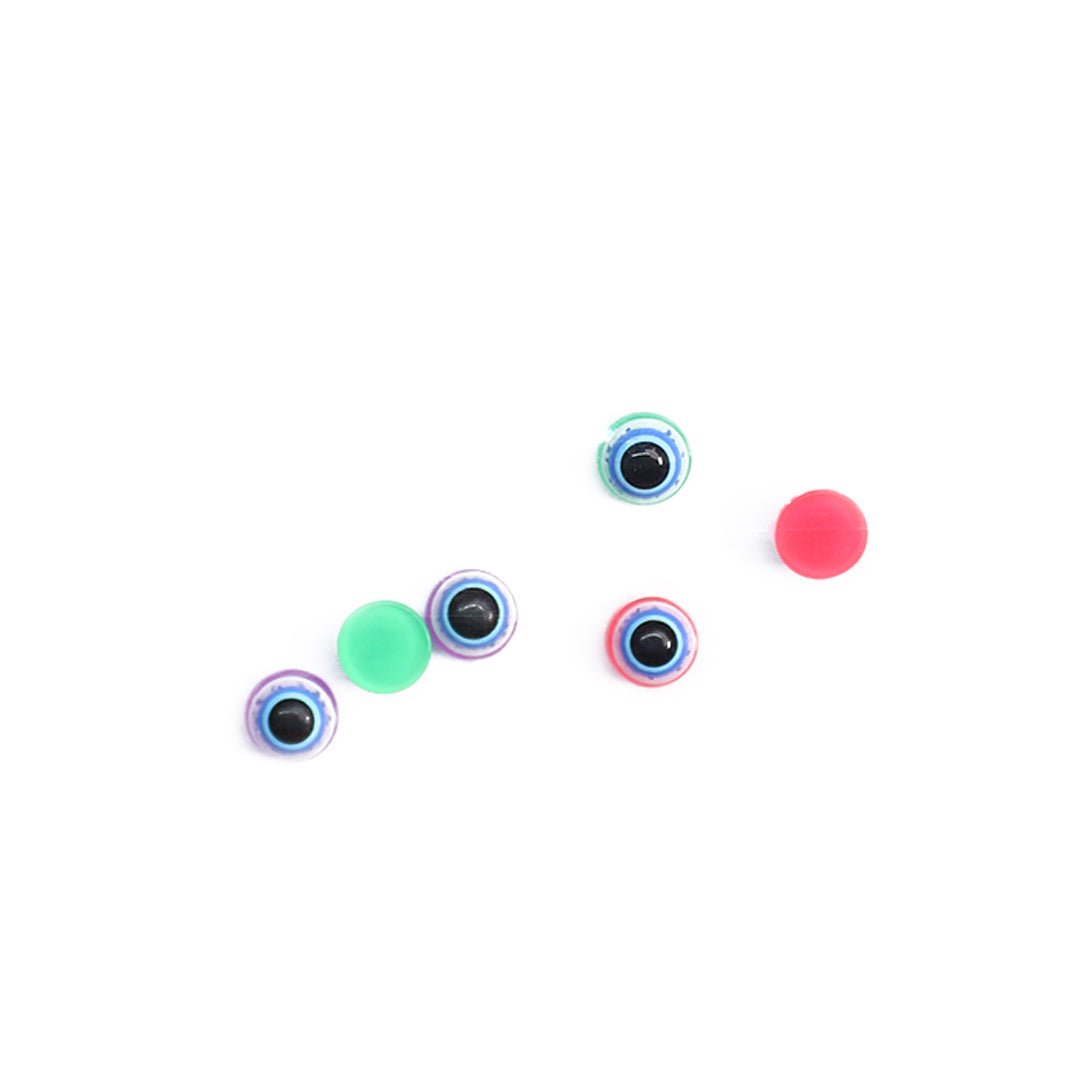 Eyeball Resin Halloween Nail Charms - Glitter Planet