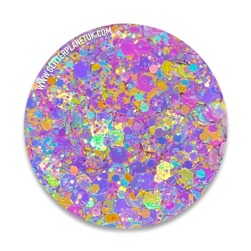 Flump - Pastel iridescent Nail Glitter - Glitter Planet