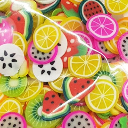 Fruit Salad - Fimo Slices