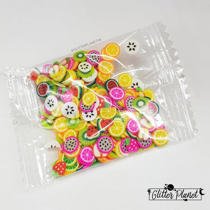 Fruit Salad - Fimo Slices