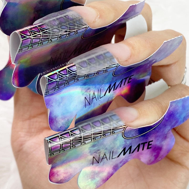 GALACTIC PRO Nail Sculpting Forms 300pcs Roll - Glitter Planet
