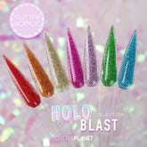 Glitter Acrylic Powder | Green Holo 10g