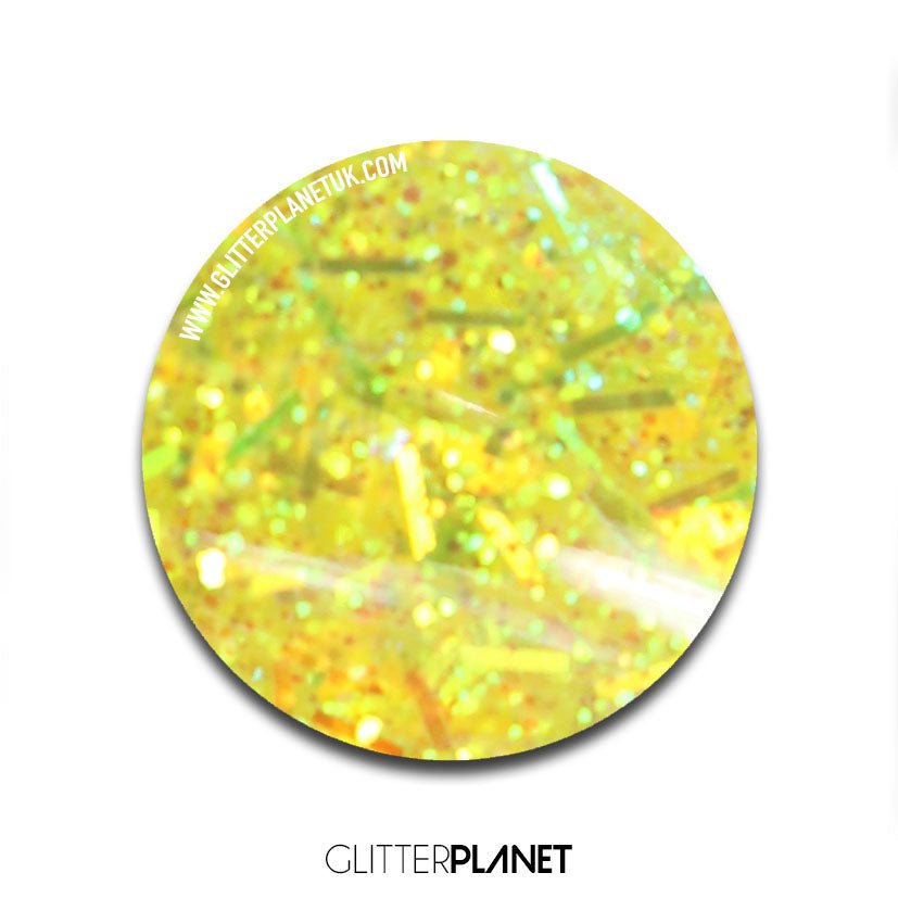 Glitter Acrylic Powder | Lemon Sorbet 10g