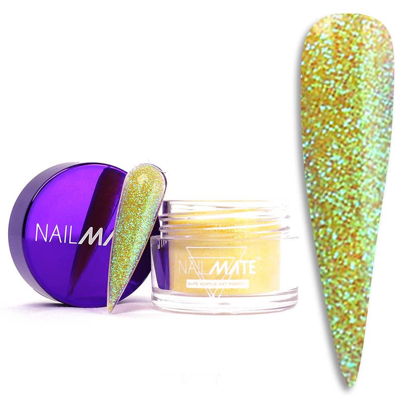 Glitter Acrylic Powder | Lemon Spritz 10g - Glitter Planet