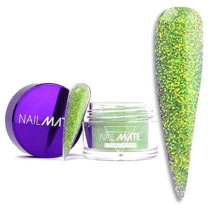 Glitter Acrylic Powder | Lime Zing 10g - Glitter Planet