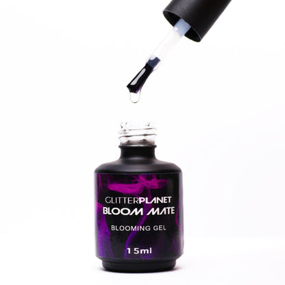 Bottle of Glitter Planet bloom gel