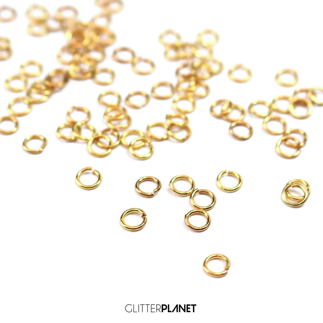 Gold Link Rings 5mm
