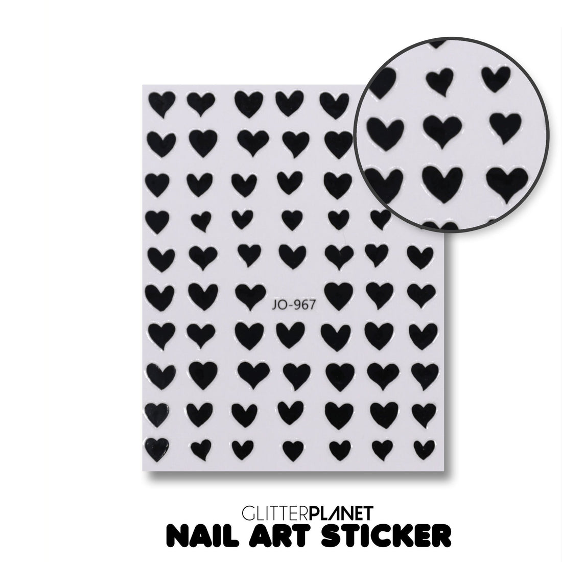 Heart Nail Stickers