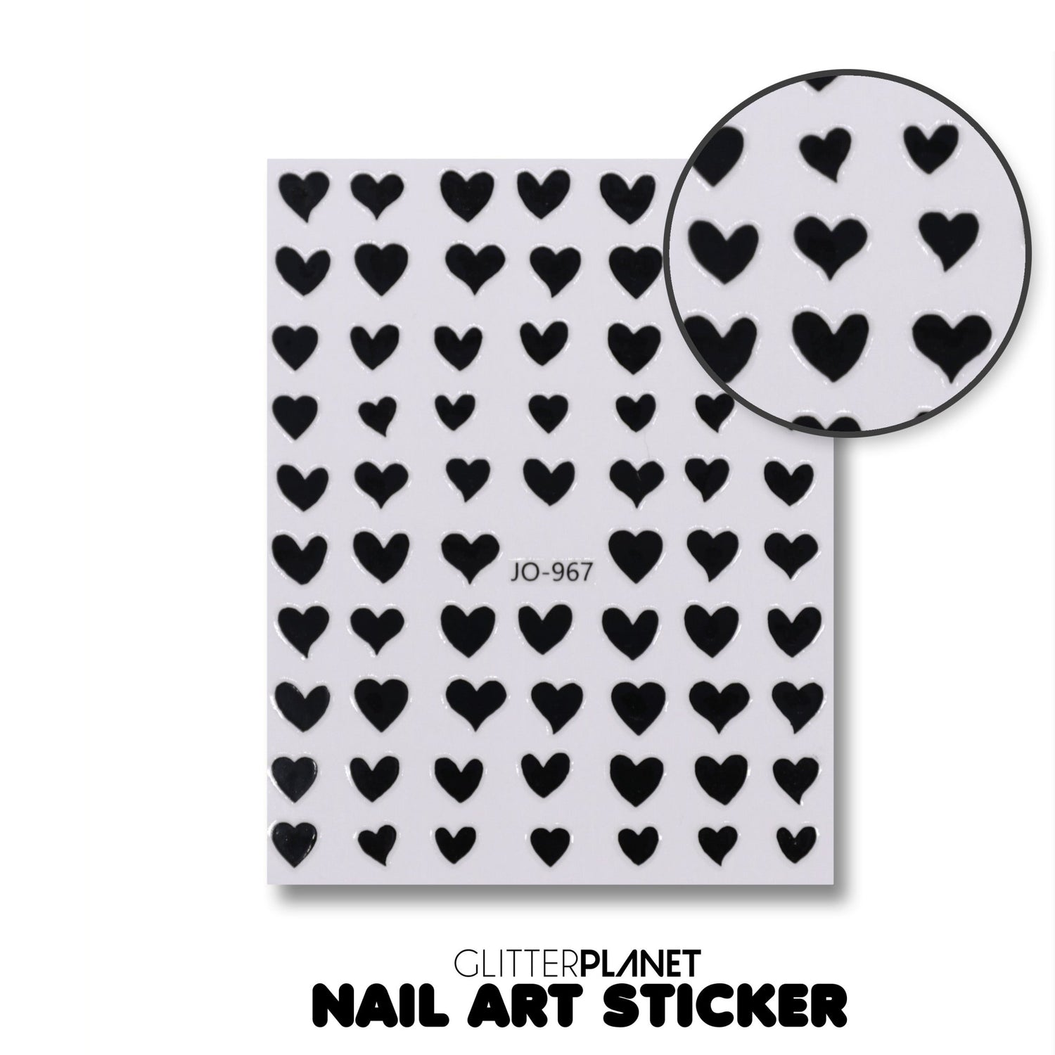 Heart Nail Stickers