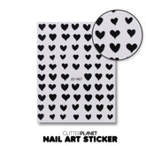 Heart Nail Stickers