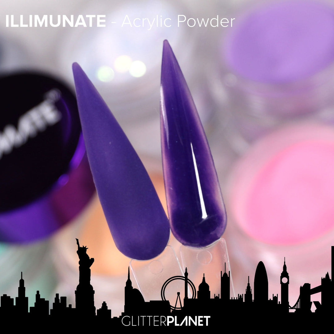 Illuminate - Purple Blue Acrylic Nail Powder 10g