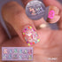 Iridescent Cute Teddy Gummy Bear Nail Art 24pcs