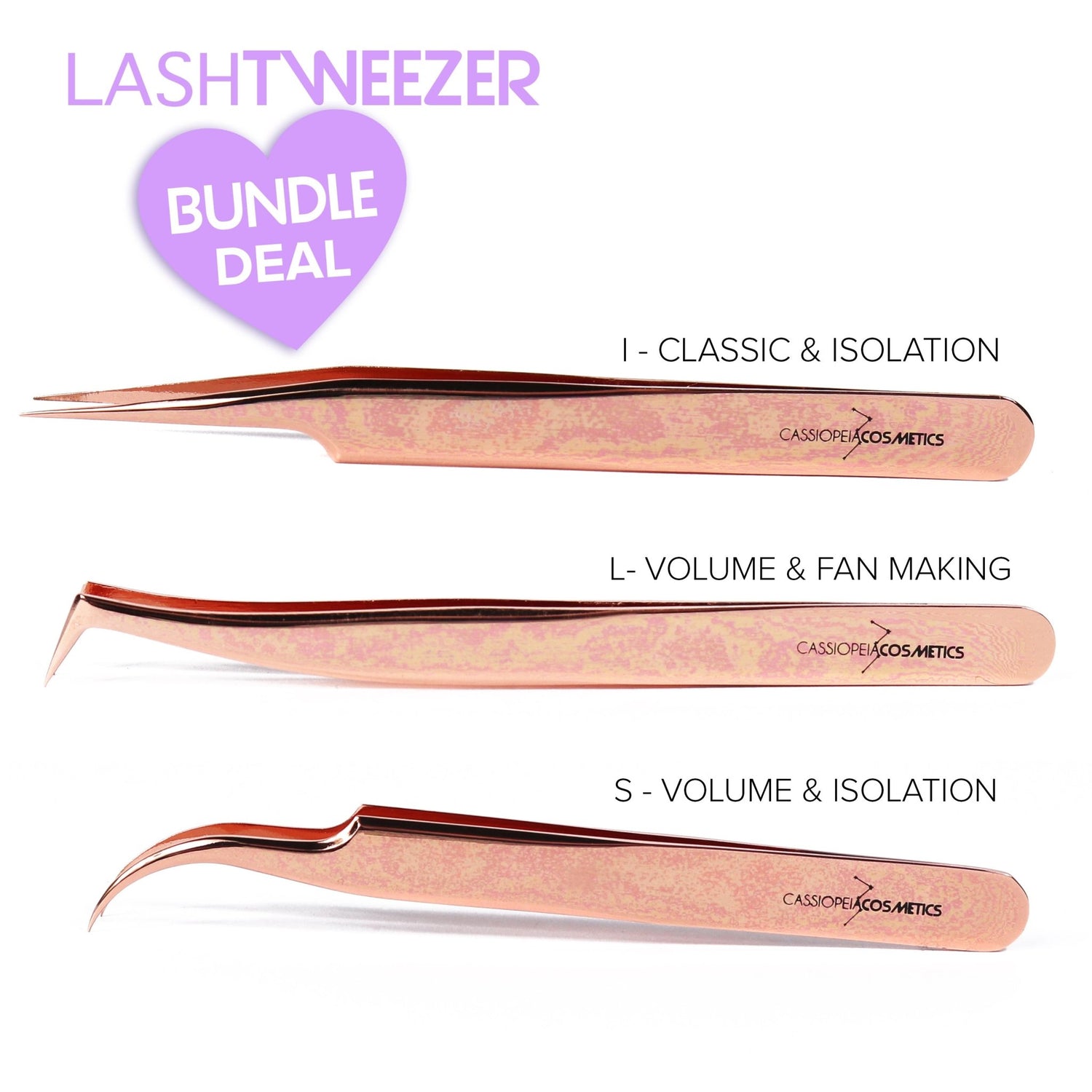 Lash Tweezer Bundle Deal