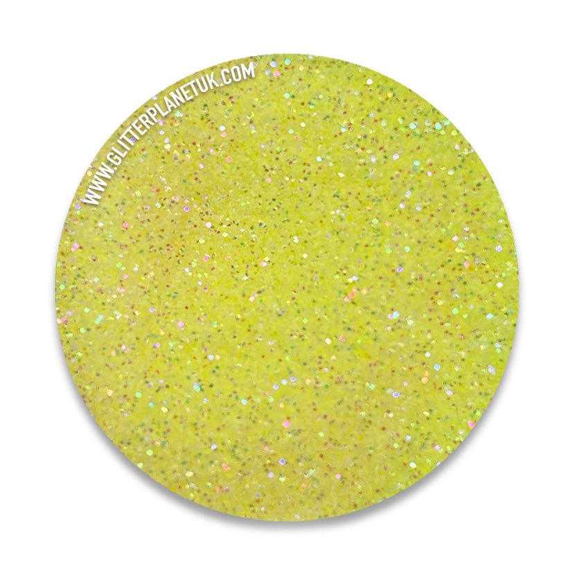 Lemon Rainbow - Iridescent Nail Glitter - Glitter Planet