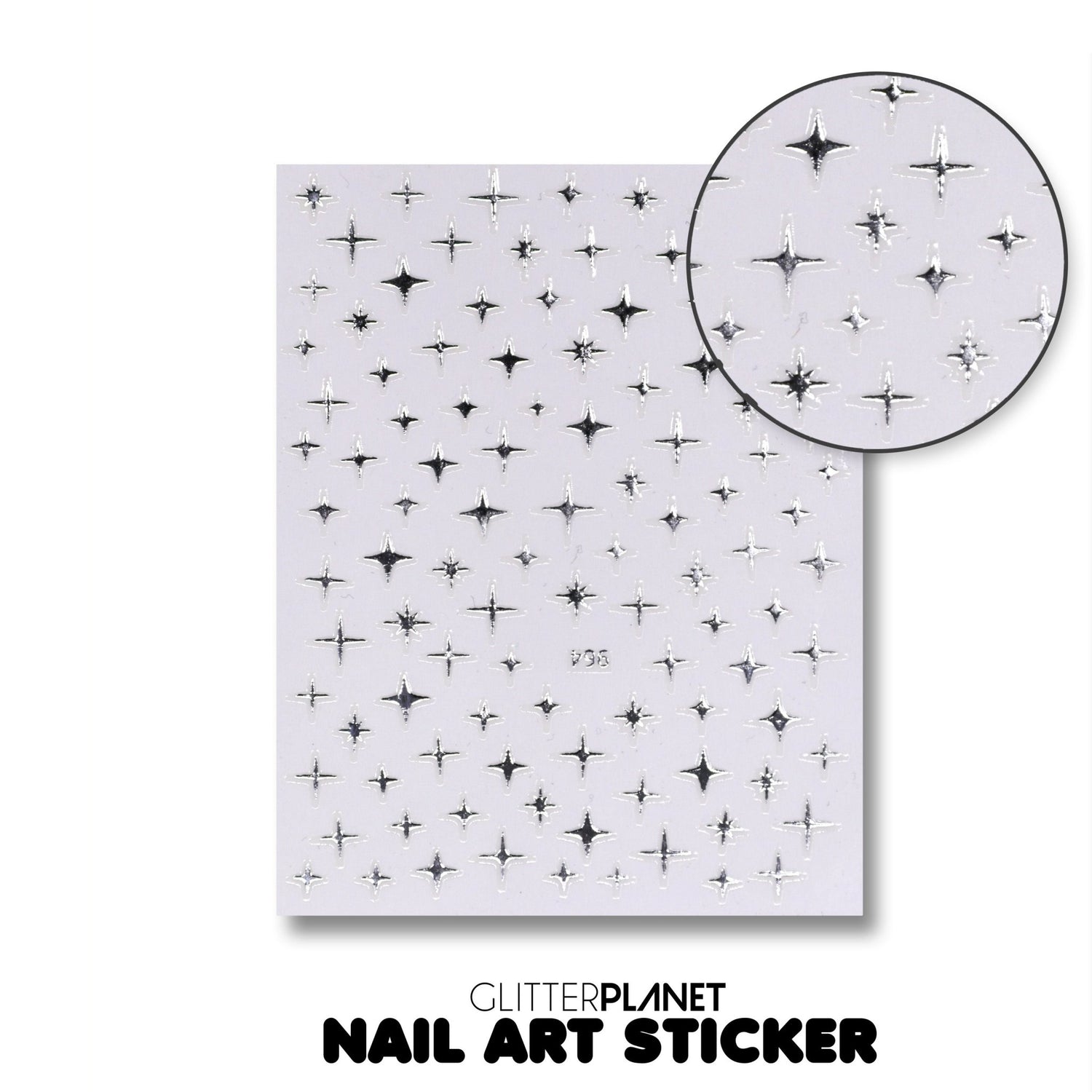 Lense Flare Nail Stickers - Pick your colour