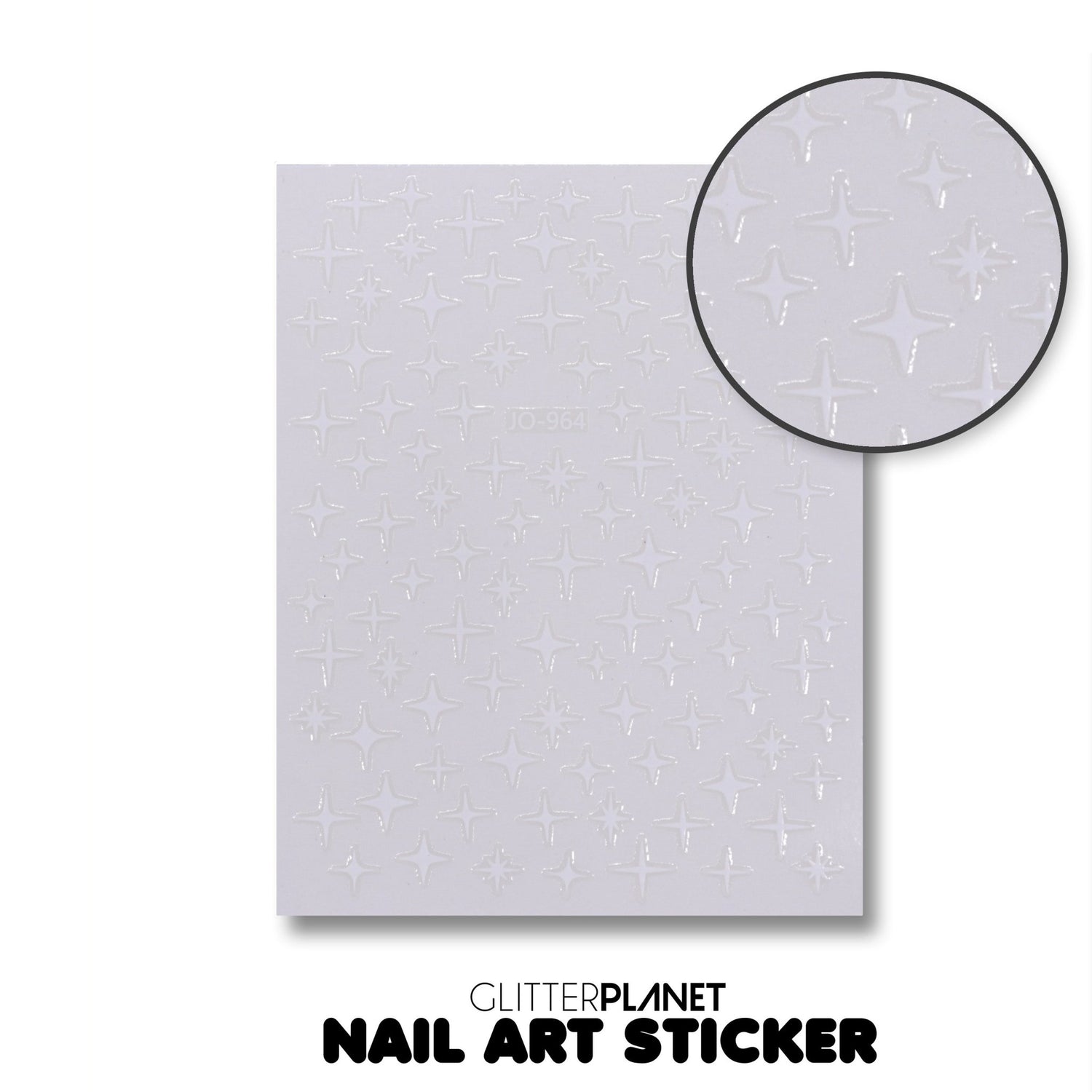 Lense Flare Nail Stickers - Pick your colour