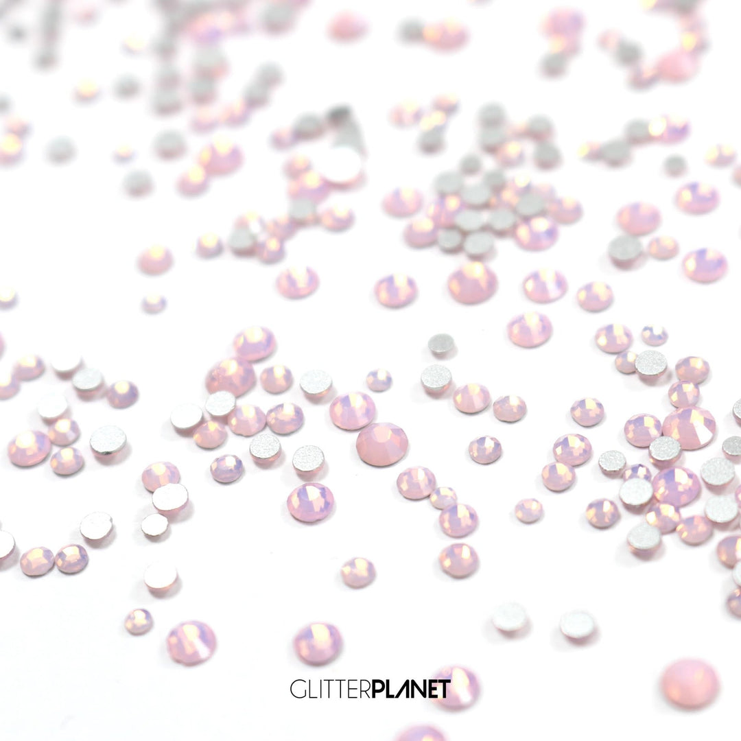 Light Rose Opal Mixed Crystals 1440pcs