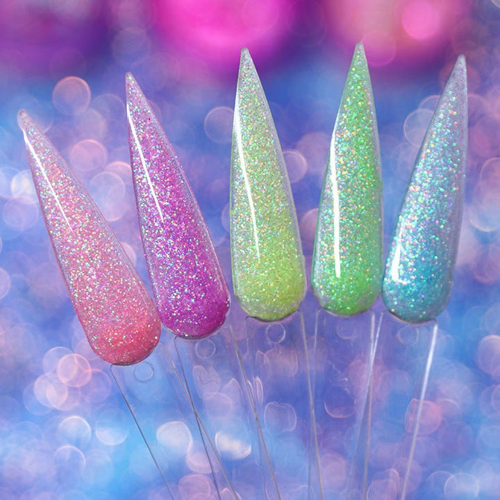 Lilac Rainbow Iridescent Nail Glitter