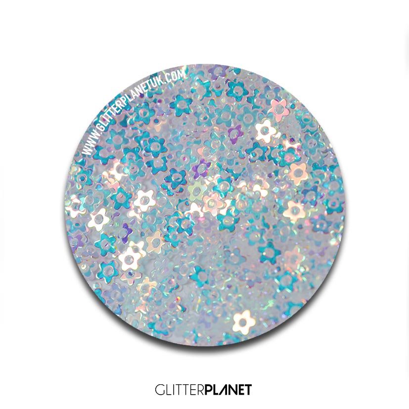 Loose Nail Glitter | Aurora Daisy 3mm