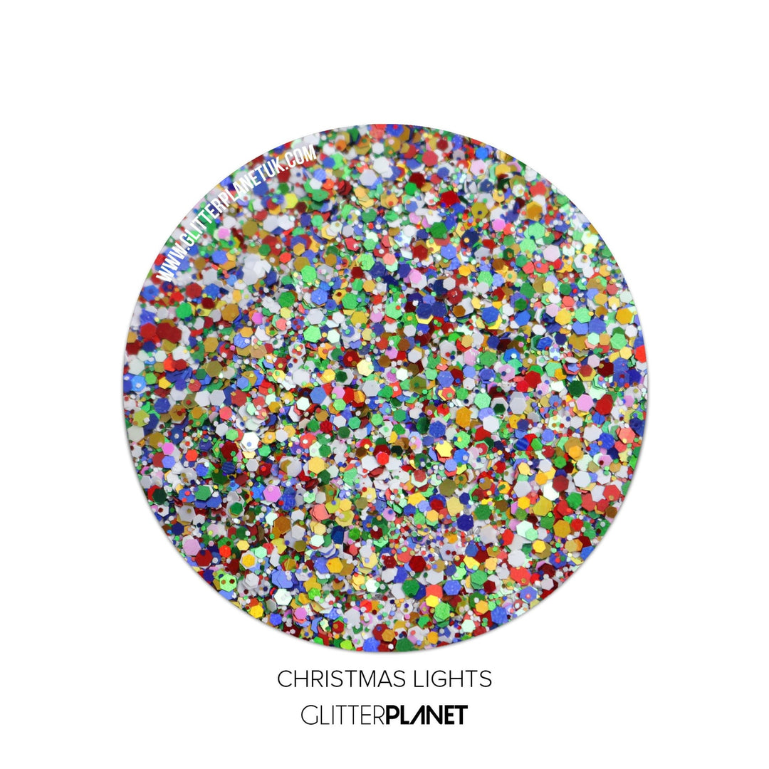 Loose Nail Glitter | Christmas Lights