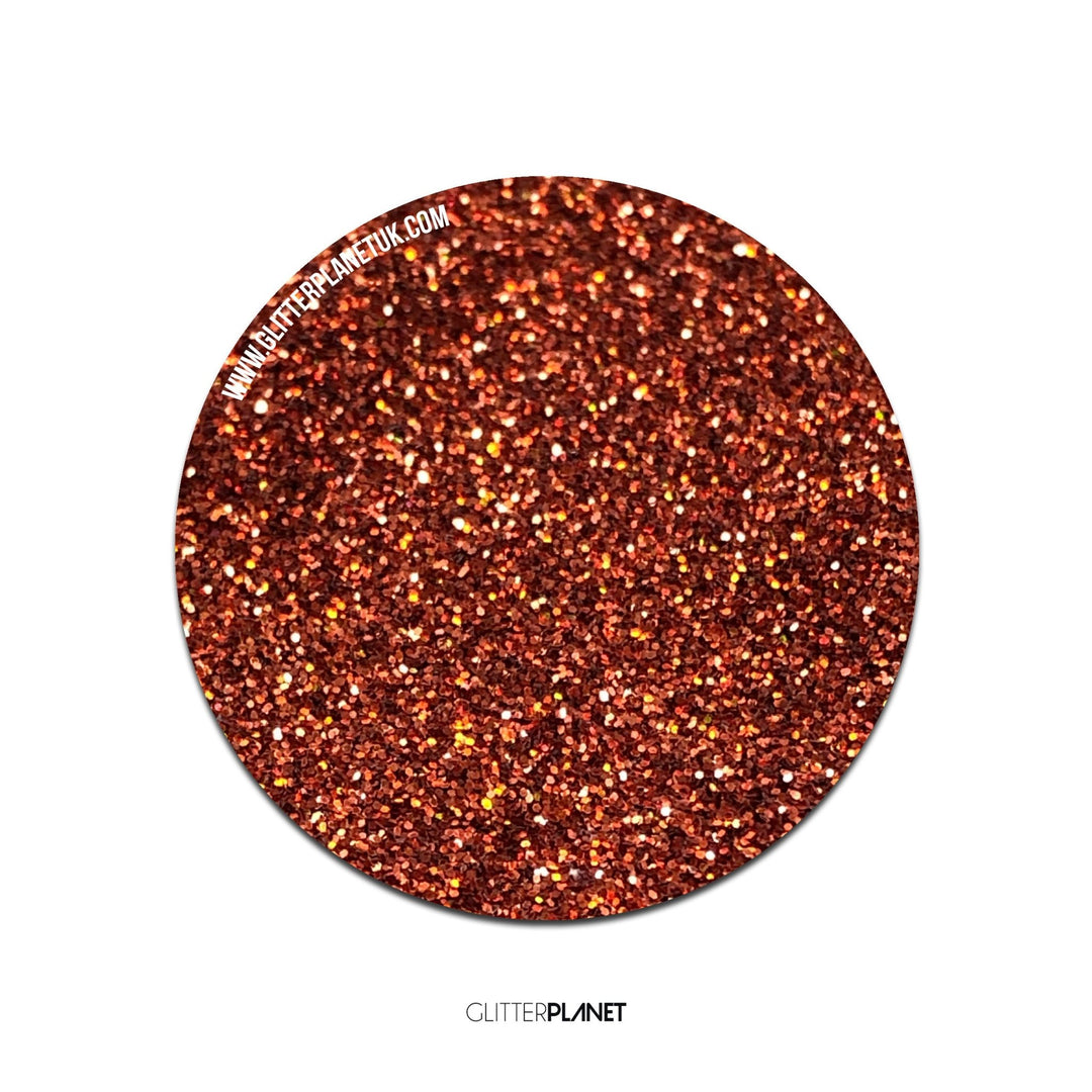 Loose Nail Glitter | Fine Holographic Orange