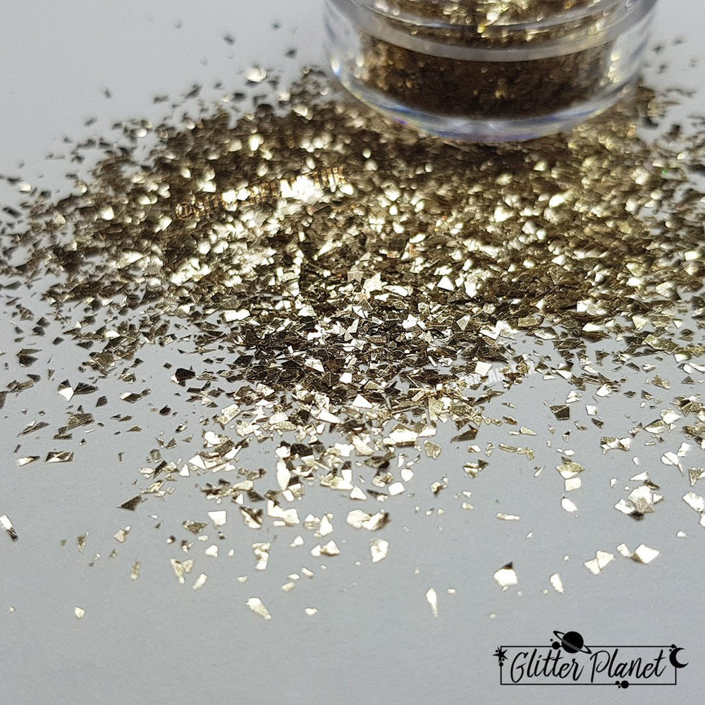 Loose Nail Glitter | Gold Shards
