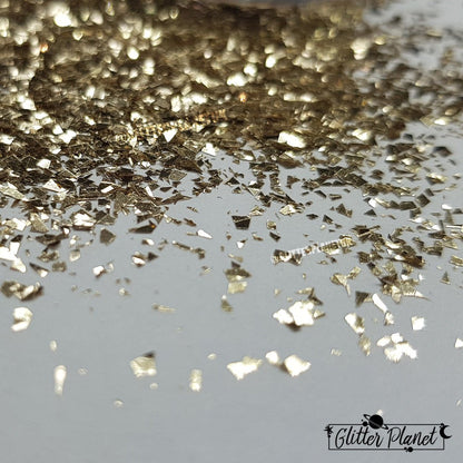 Loose Nail Glitter | Gold Shards