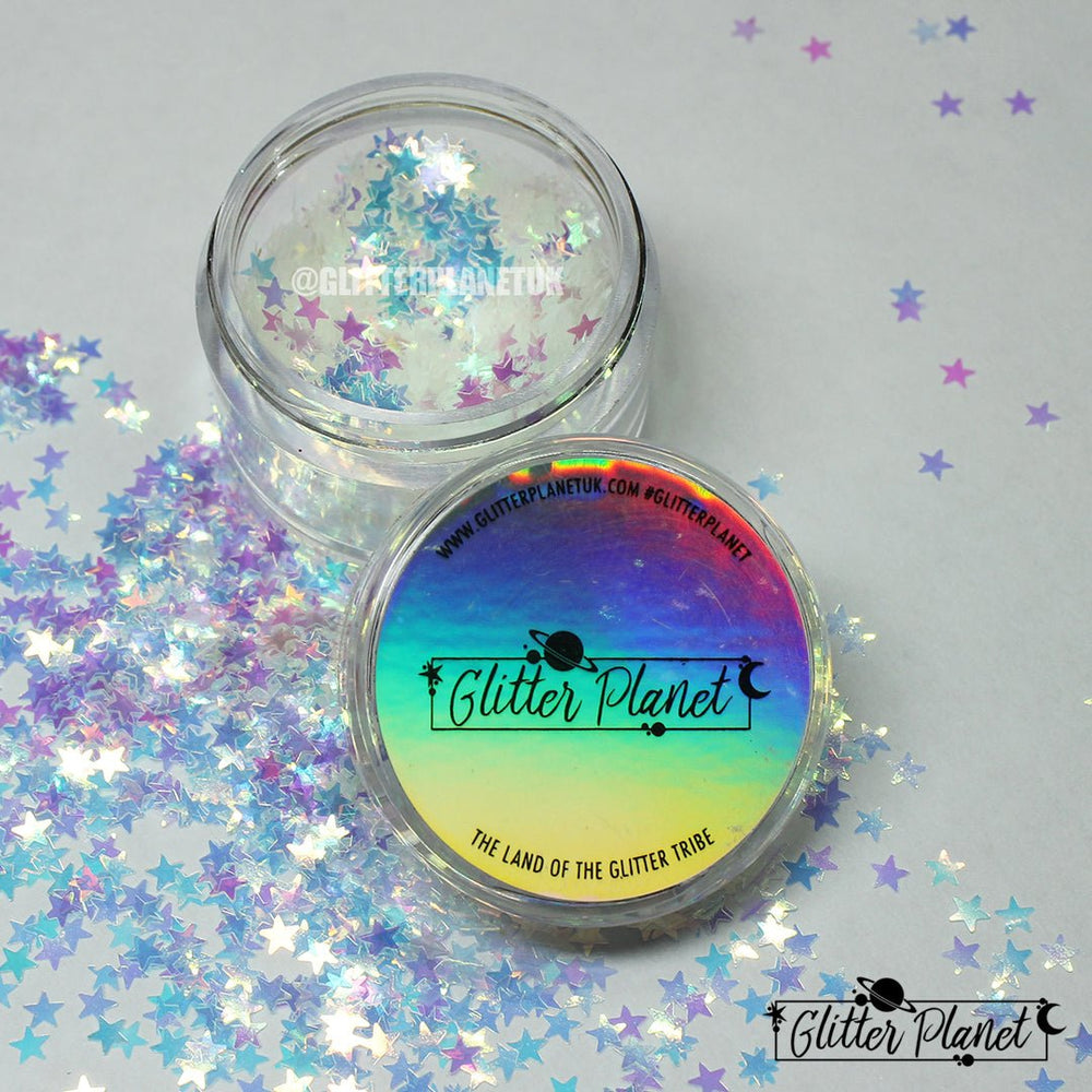 Loose Nail Glitter | Iridescent Stars
