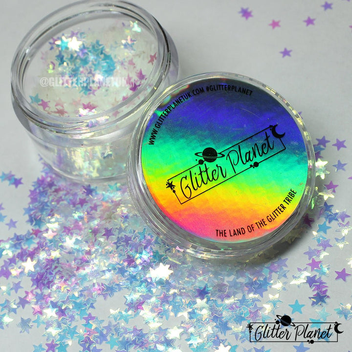 Loose Nail Glitter | Iridescent Stars