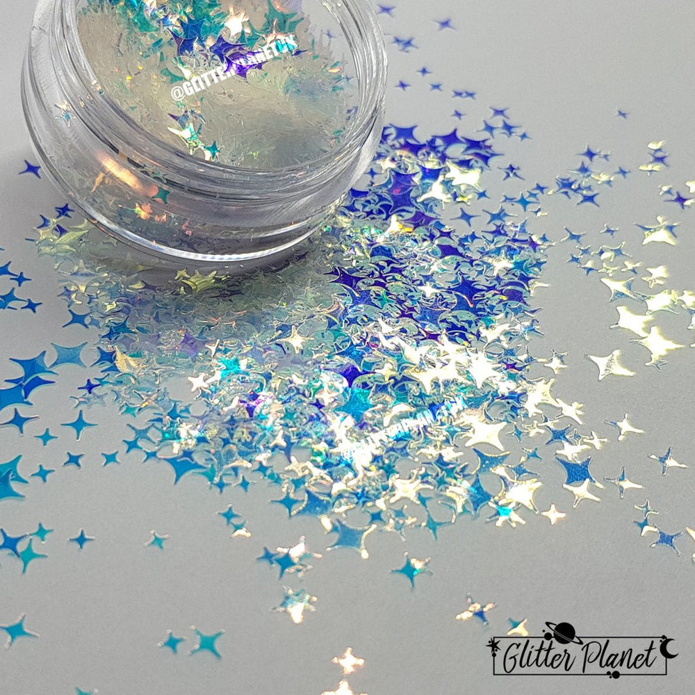 Loose Nail Glitter | Lense Flare - Iridescent Blue