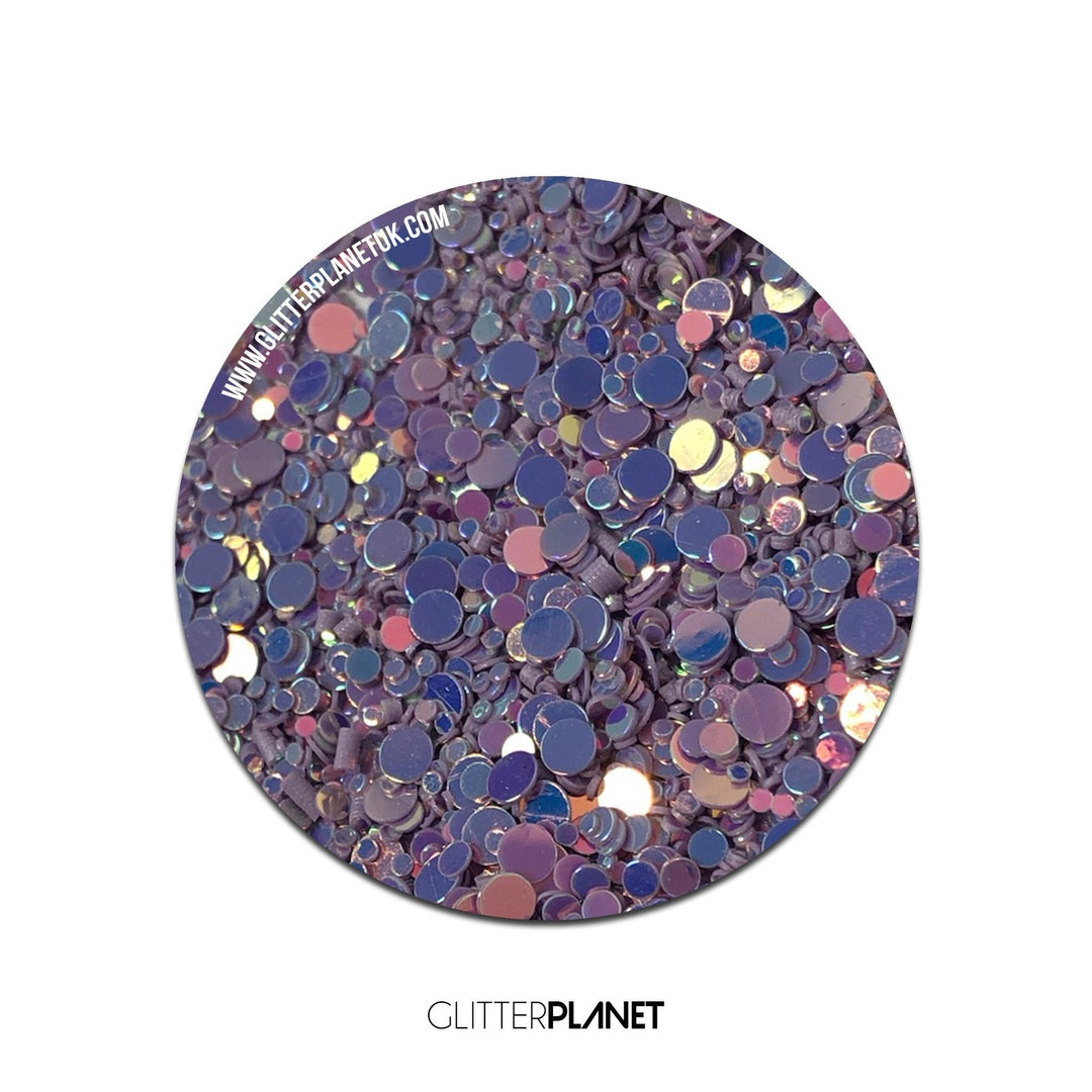 Loose Nail Glitter | Lilac Iridescent Dot