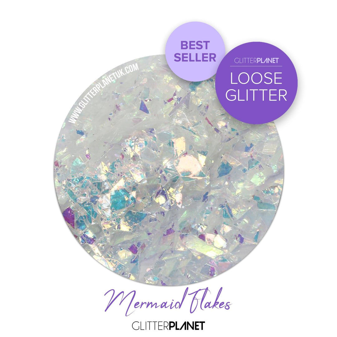Loose Nail Glitter | Mermaid Flakes