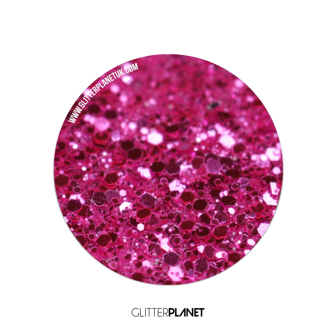Loose Nail Glitter | Metallic Pink