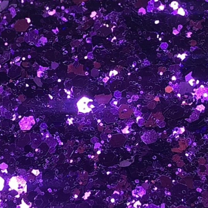 Loose Nail Glitter | Metallic Purple