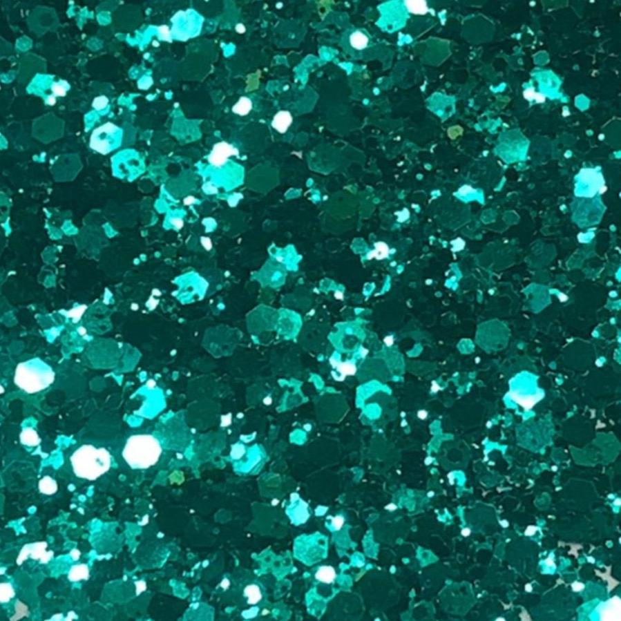 Loose Nail Glitter | Metallic Teal