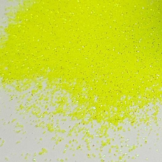 Loose Nail Glitter | Neon Iridescent Yellow