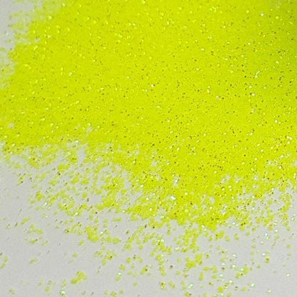 Loose Nail Glitter | Neon Iridescent Yellow