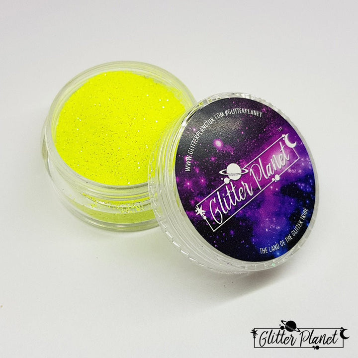 Loose Nail Glitter | Neon Iridescent Yellow
