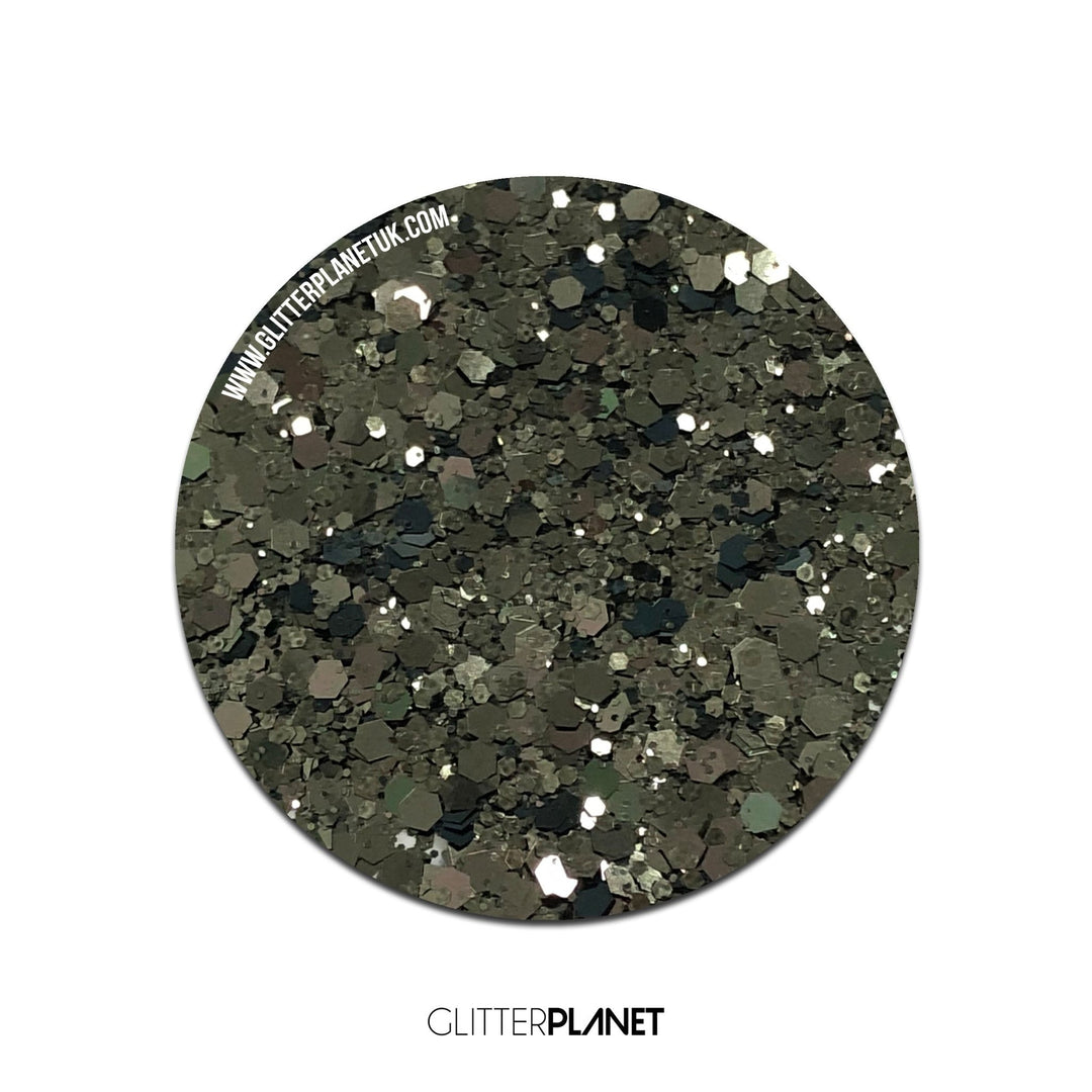 Loose Nail Glitter | Olive Green Chunky