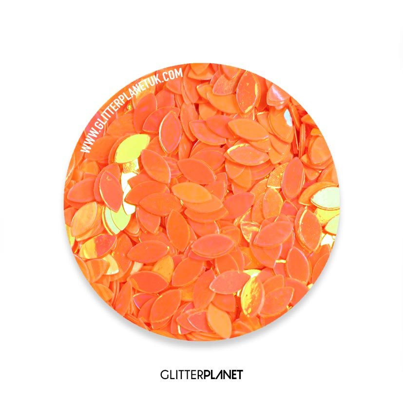 Loose Nail Glitter | Orange Pearl Rice