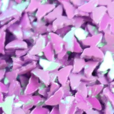 Loose Nail Glitter | Pearl Lilac Butterfly mix