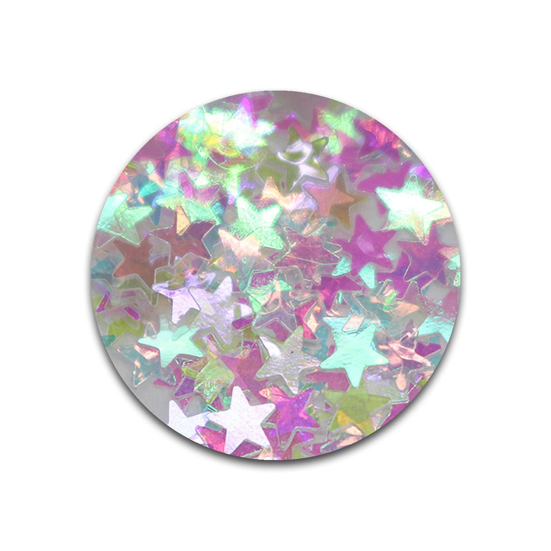 Loose Nail Glitter | Rainbow Stars