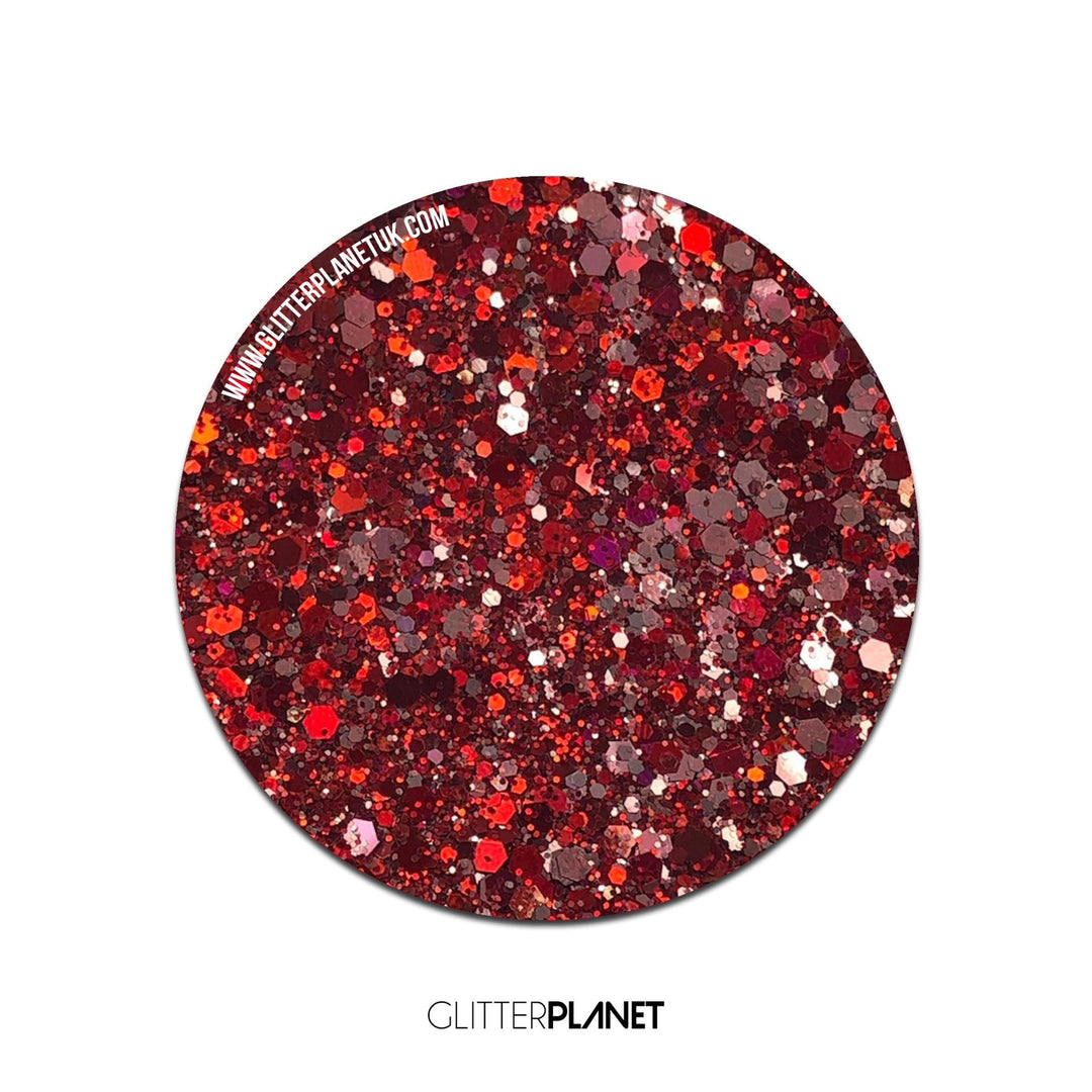 Loose Nail Glitter | Red Velvet
