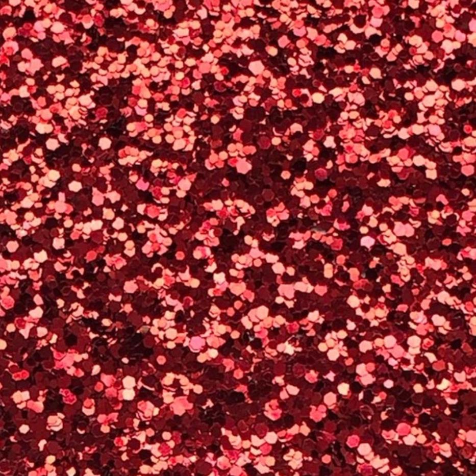 Loose Nail Glitter | Rose Red Biodegradable