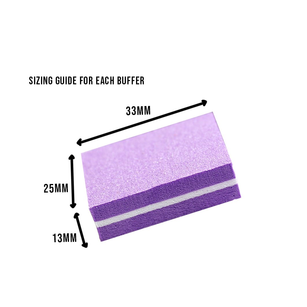 Mini Buffer Block (50pcs Pack) - Glitter Planet