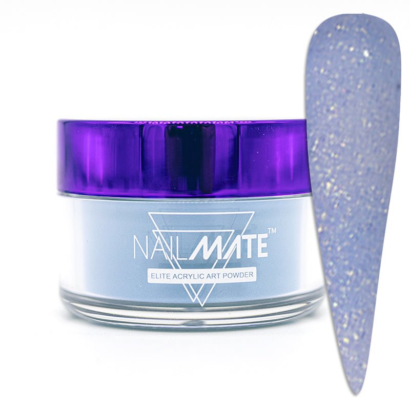 Moon Rock Blue Glitter Acrylic Nail Powder