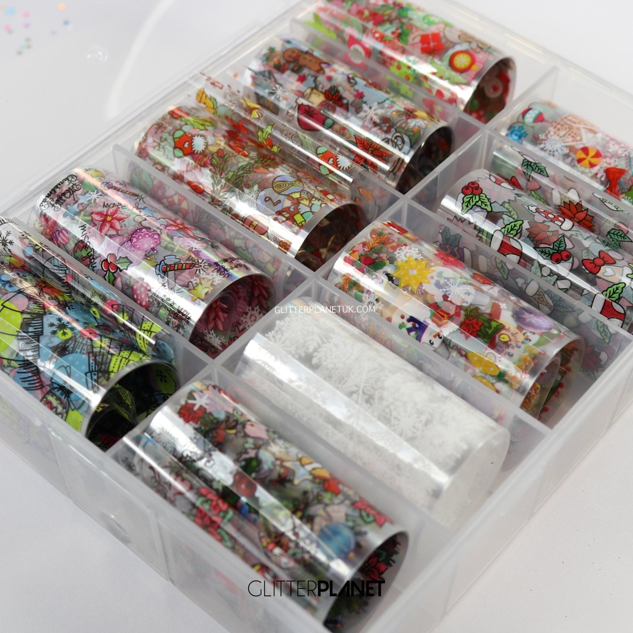 Nail Art Foil | Christmas 10 pcs set 1