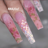 Nail Art Foil | Floral Set 10pcs - set 1